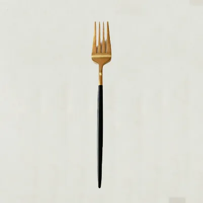 Brushed Gold and Matt Black - Fork