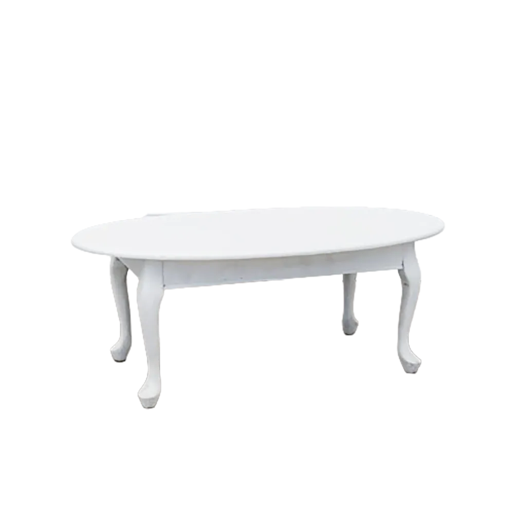 White Timber Coffee Table