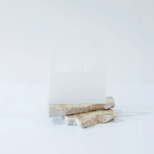 Table Number - Frosted Acrylic Freestanding - Cut Out (1-4)