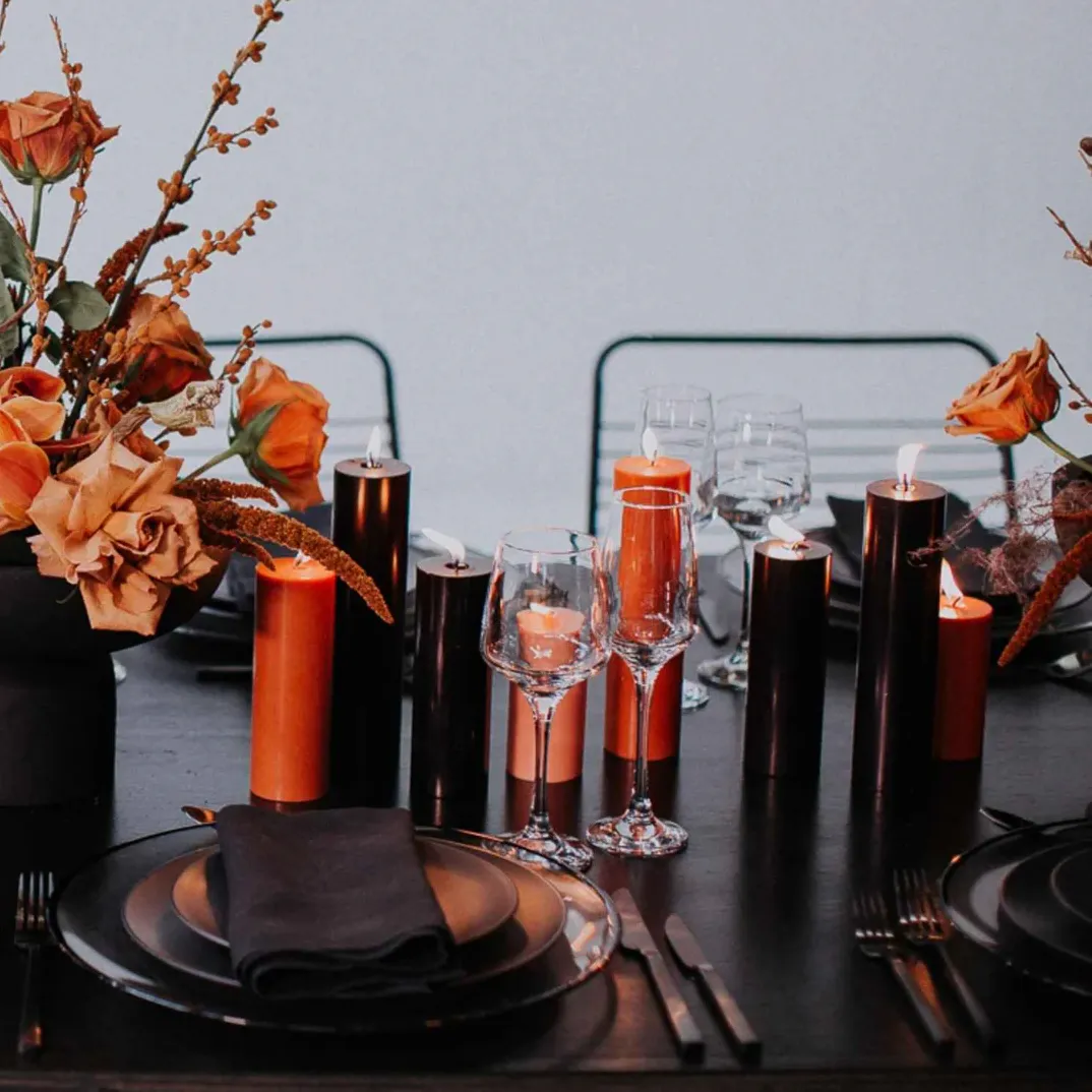 Pillar Candles - Black