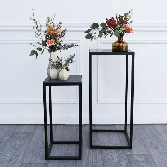 Plinth - Marble top - large