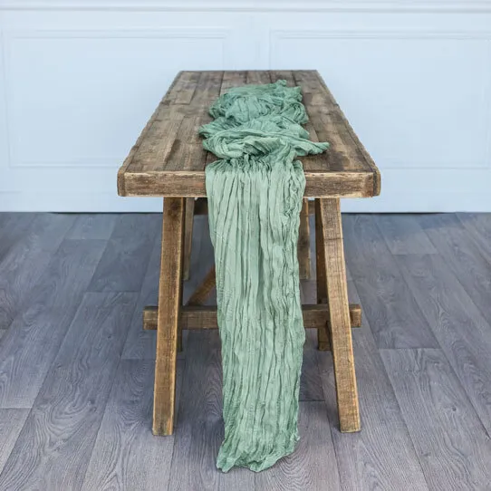 Table Runner - Moss Green