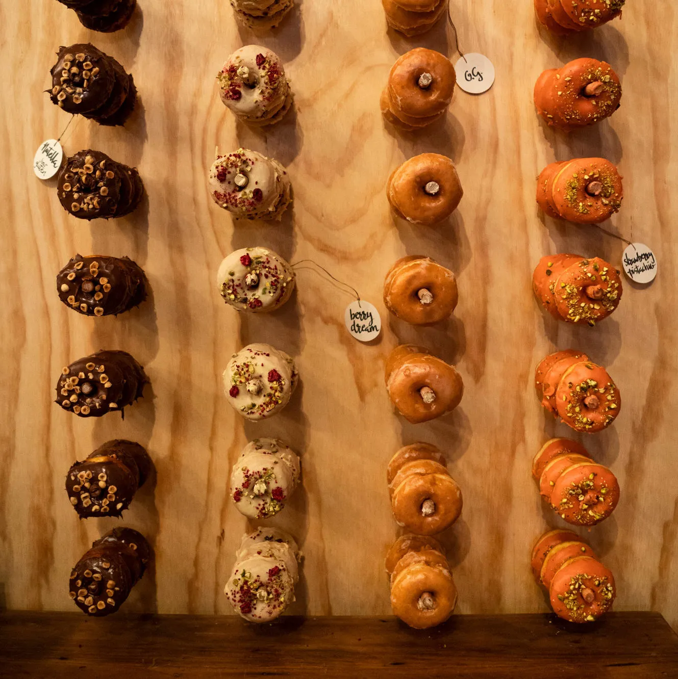 Donut/Peg Wall