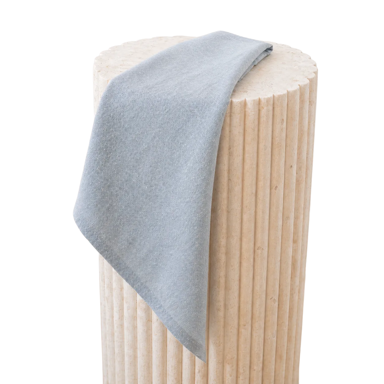 Linen Napkin - Grey Blue