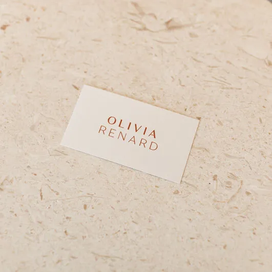 Place Card - Printed - Flat