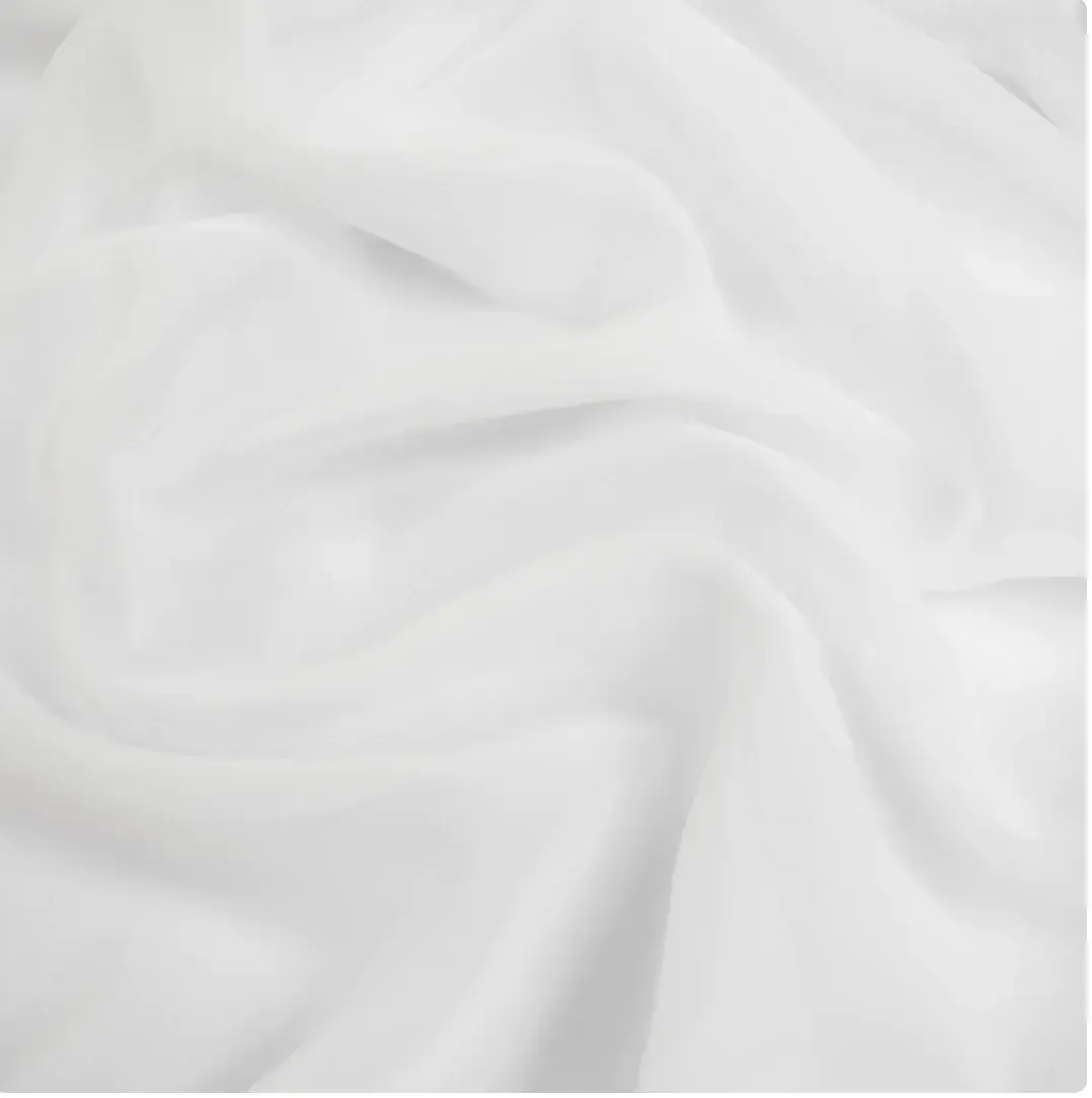 Chiffon Drape - White