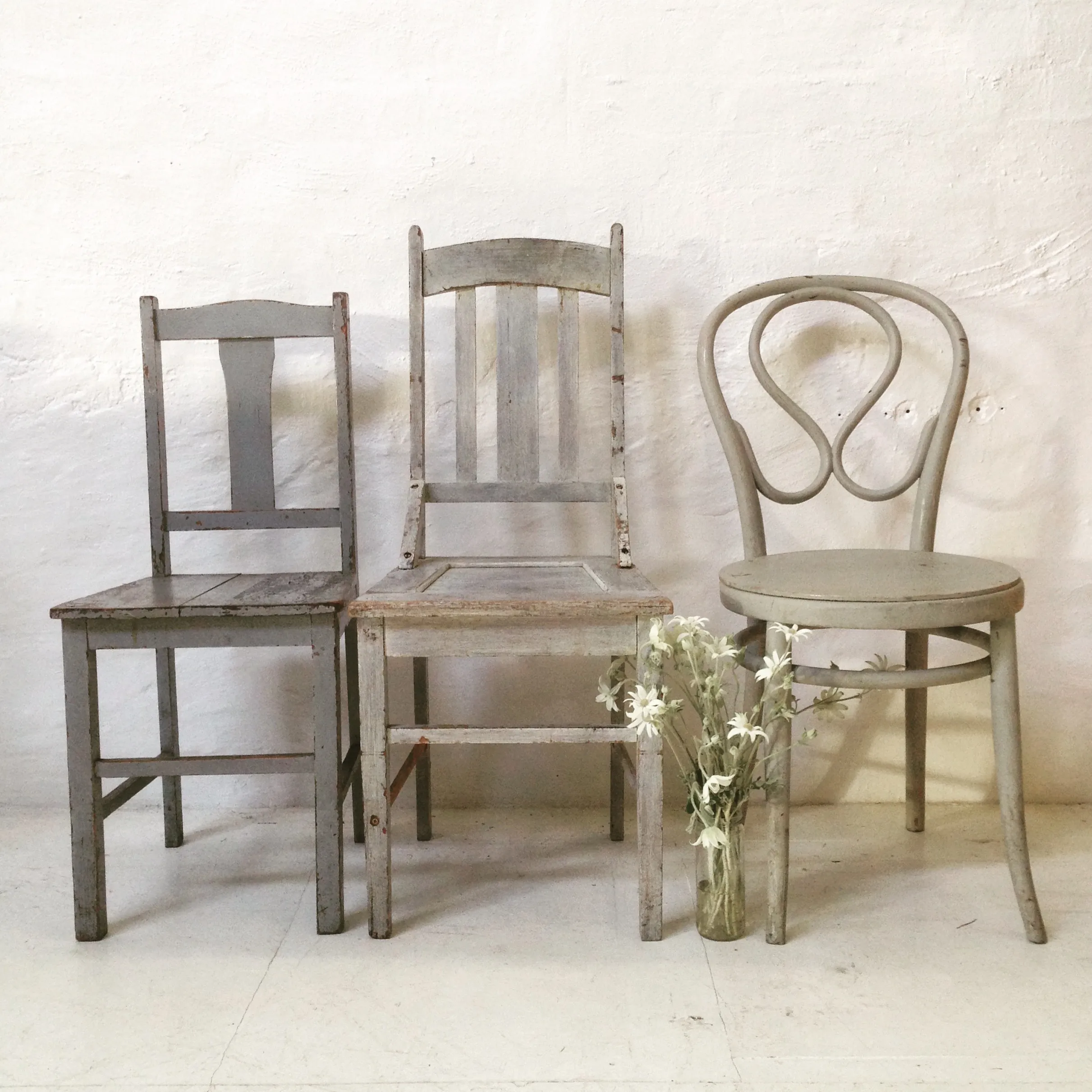 Vintage Chairs - Grey