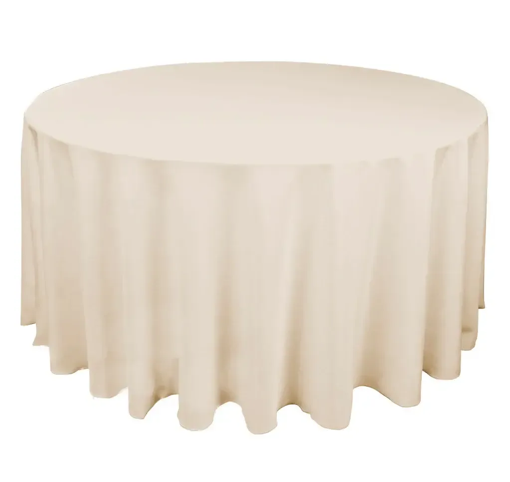 Round Tablecloth - Latte