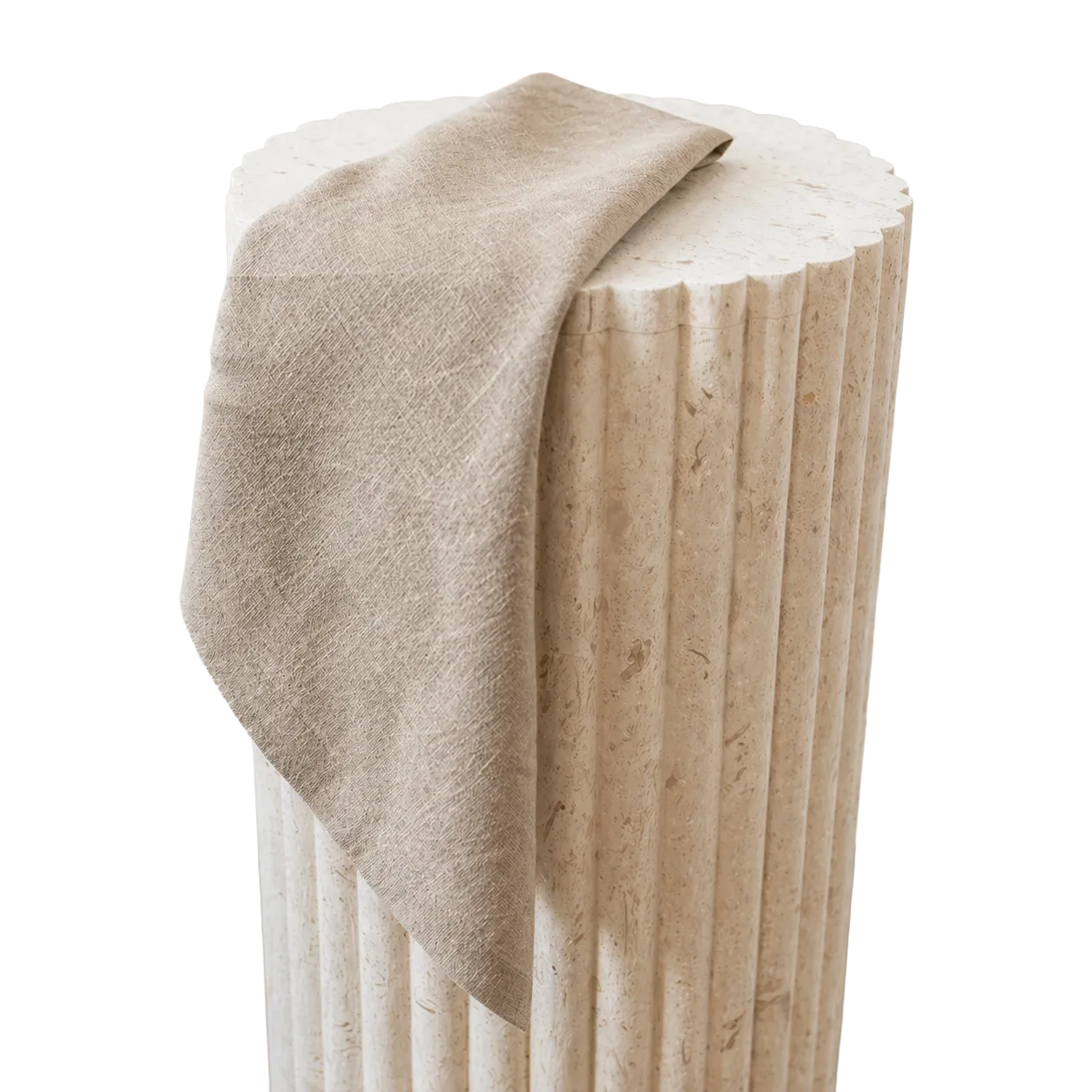 Linen Napkin - Light Coffee