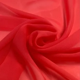 Chiffon Drape - Red