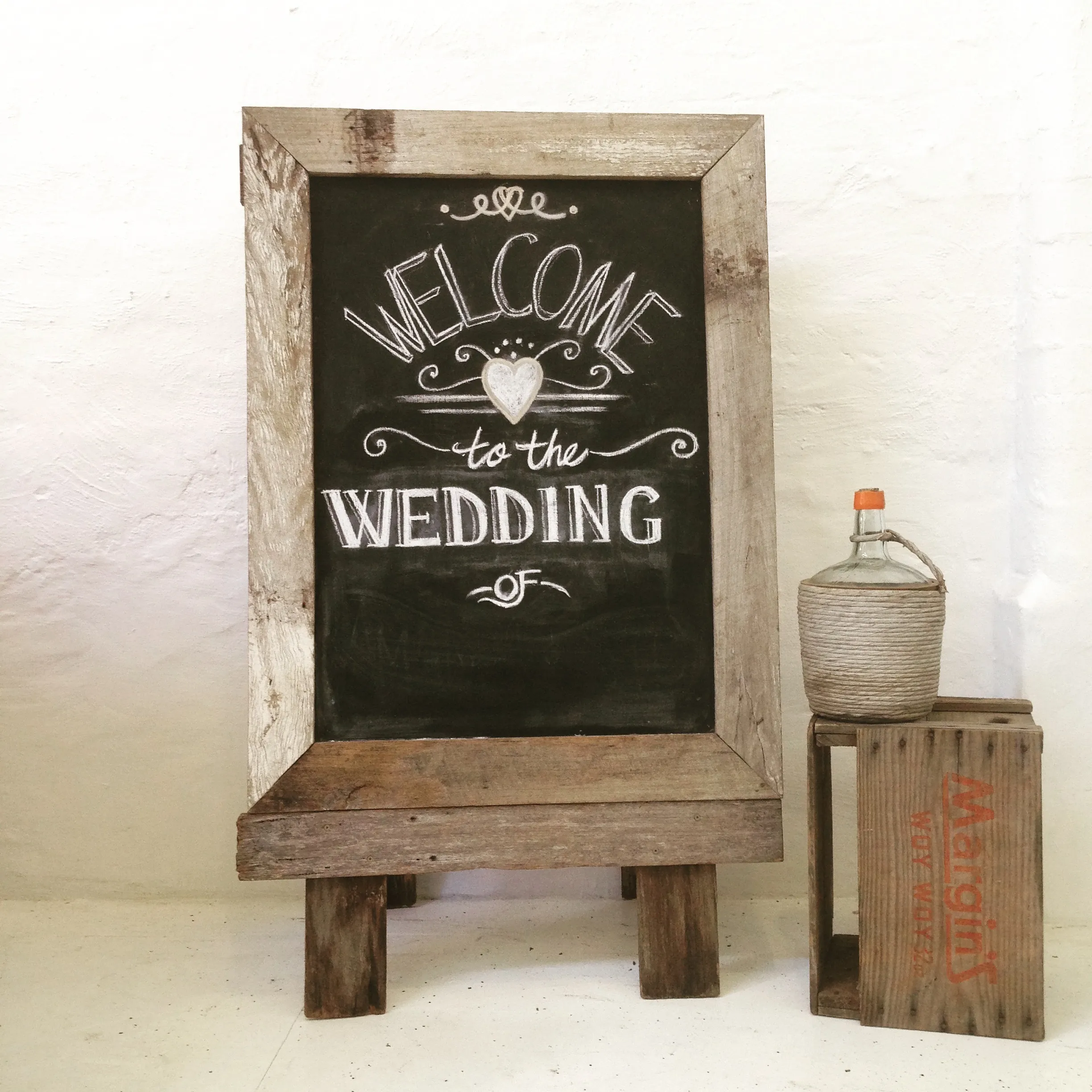 ChalkBoard - Recycled Timber