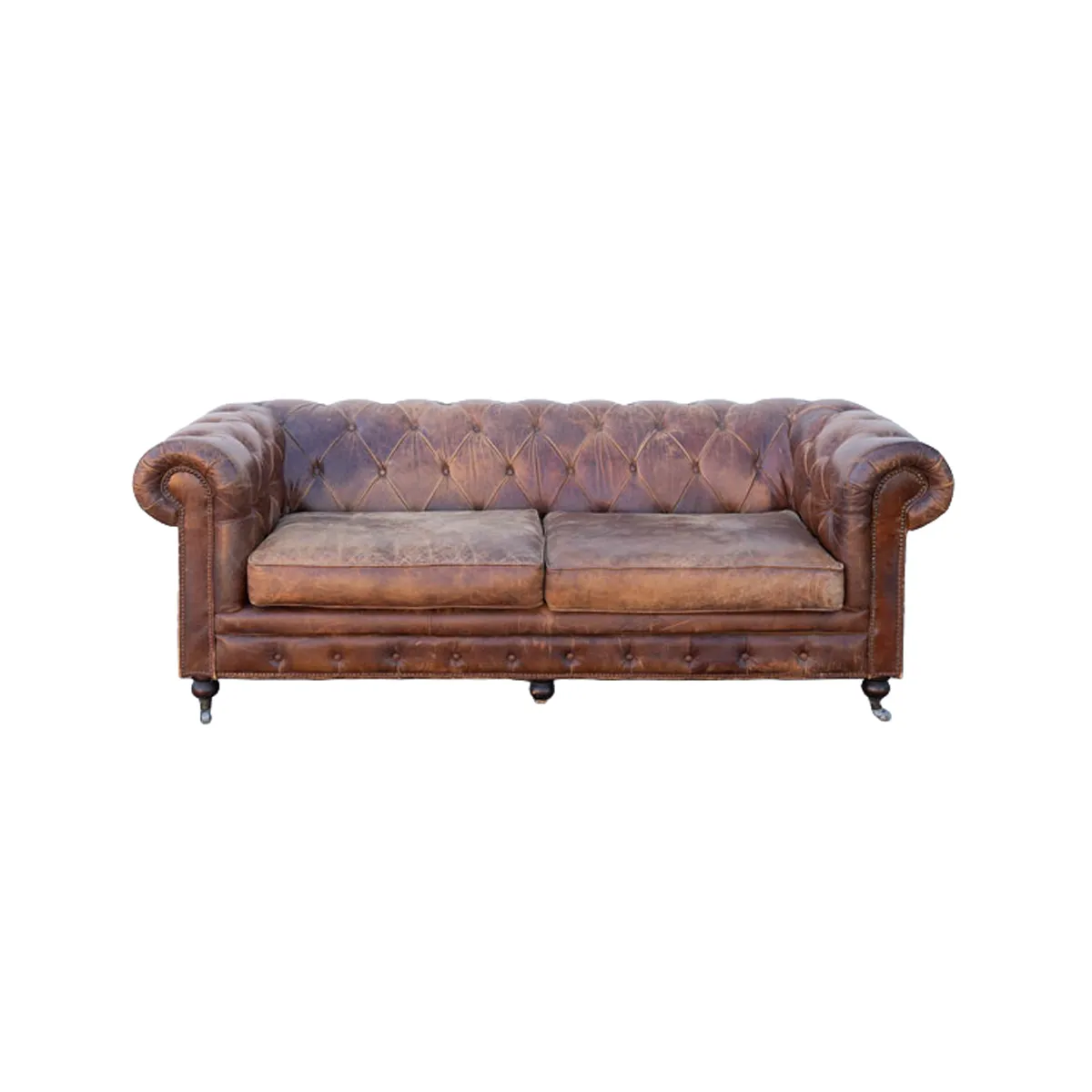 Leather Chesterfield Lounge