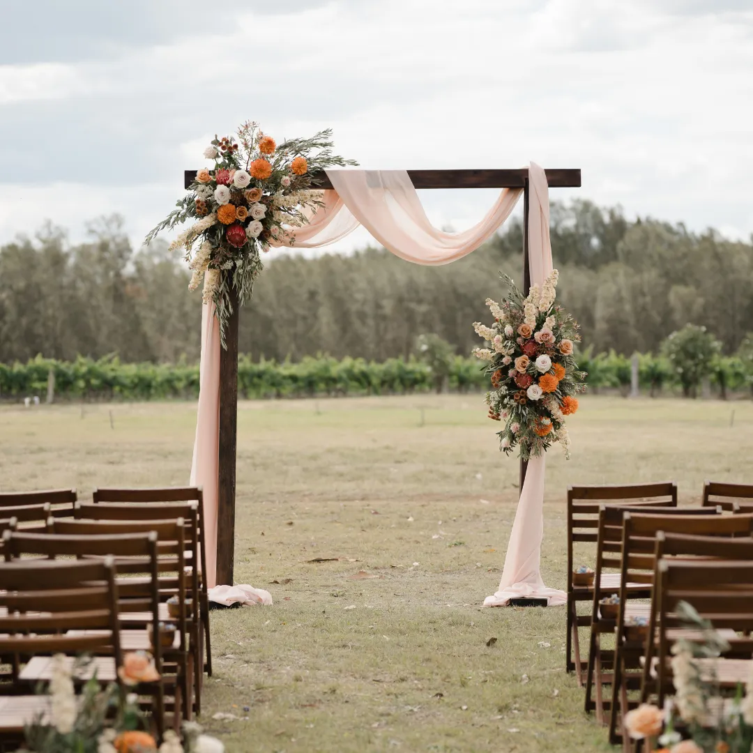 Arch - recycled timber