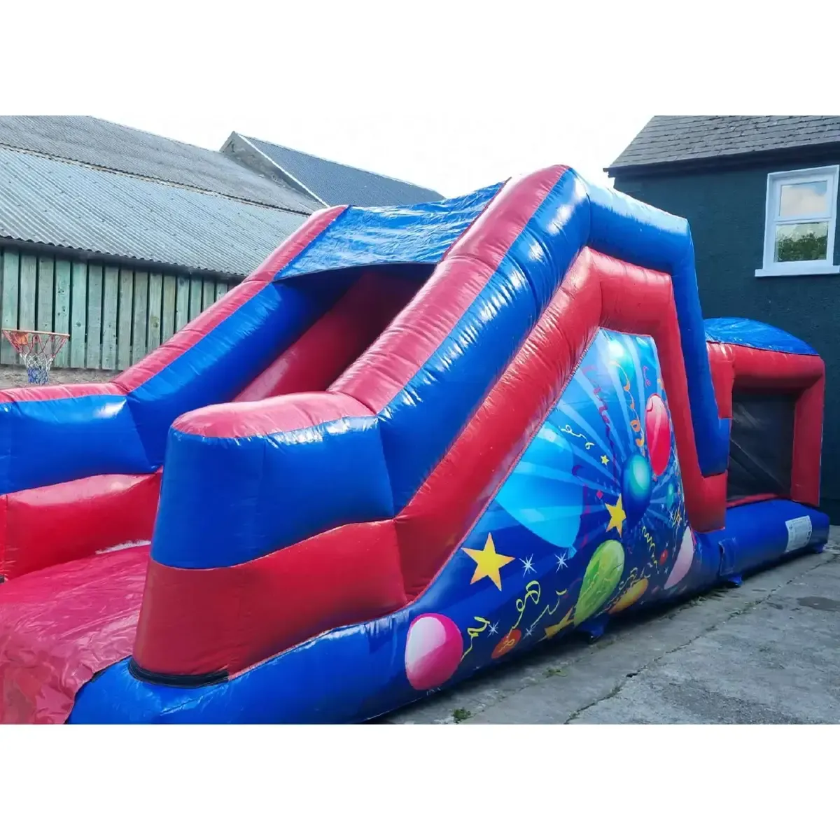 Party Theme 30ft Fun Run Castle