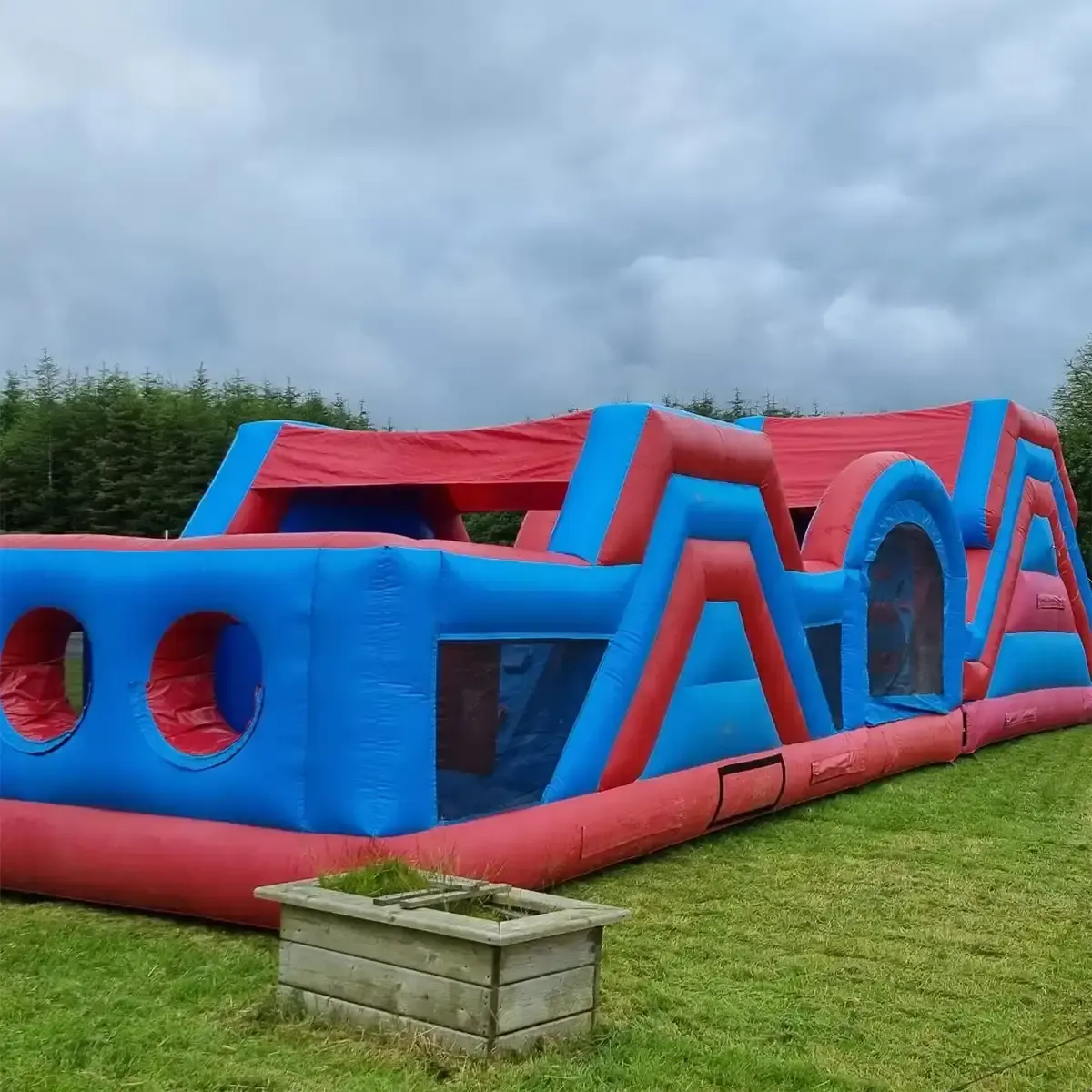 Red & Blue Obstacle Course