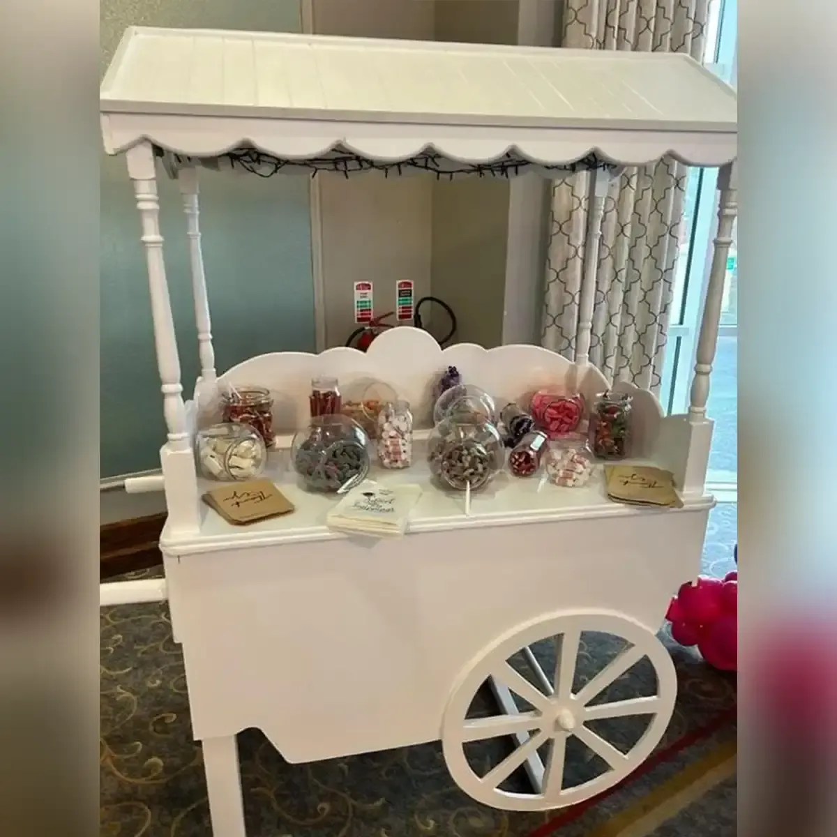 Candy cart fully loaded