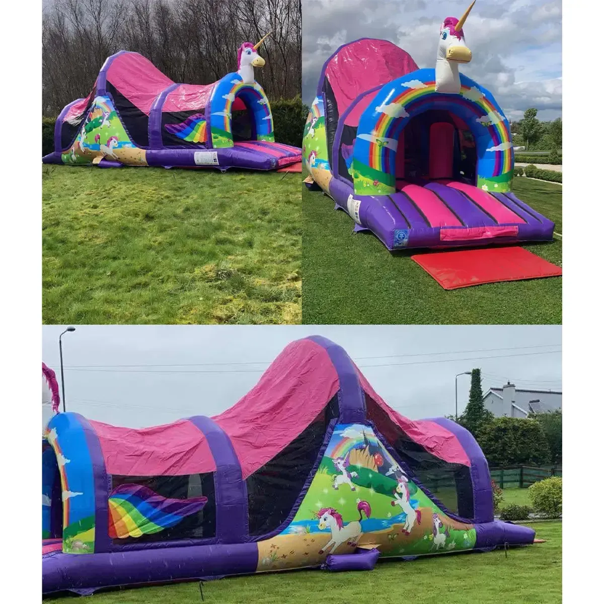 Unicorn 30ft Fun Run Castle