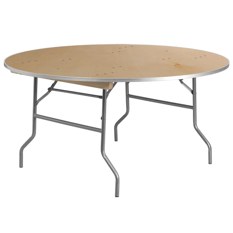 6' Round Wooden Event Tables