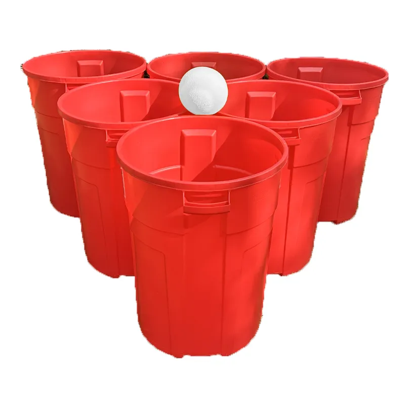 Life-Sized Backyard Beer Pong