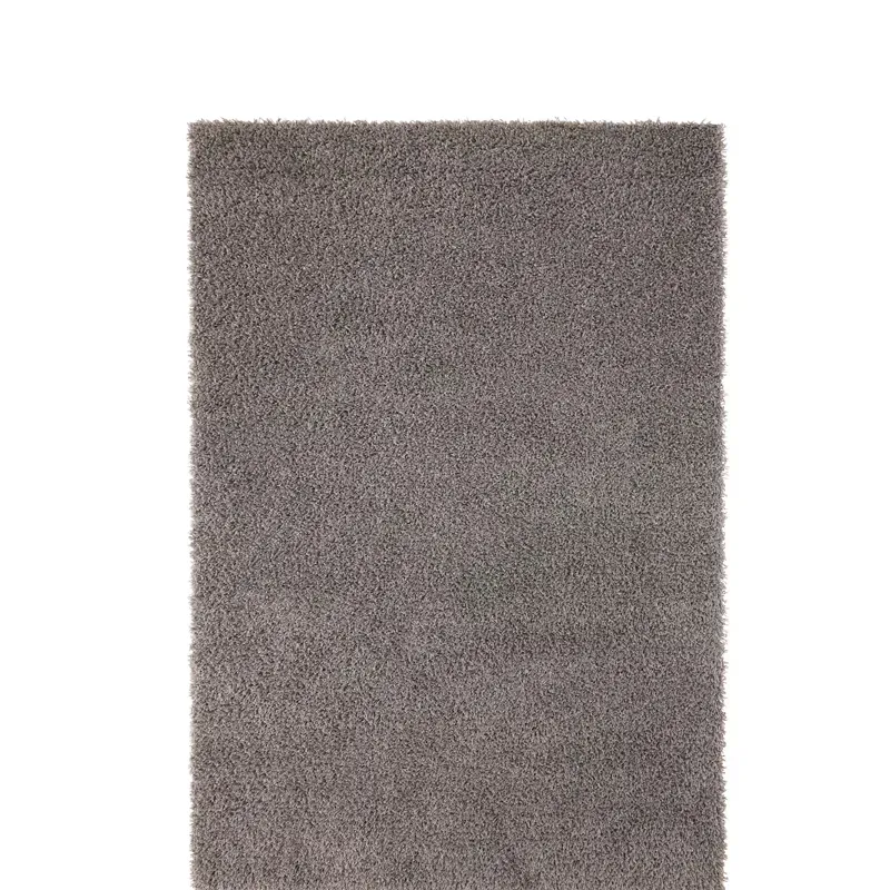 Gray High Pile Shag Rug - 5'x7.5'