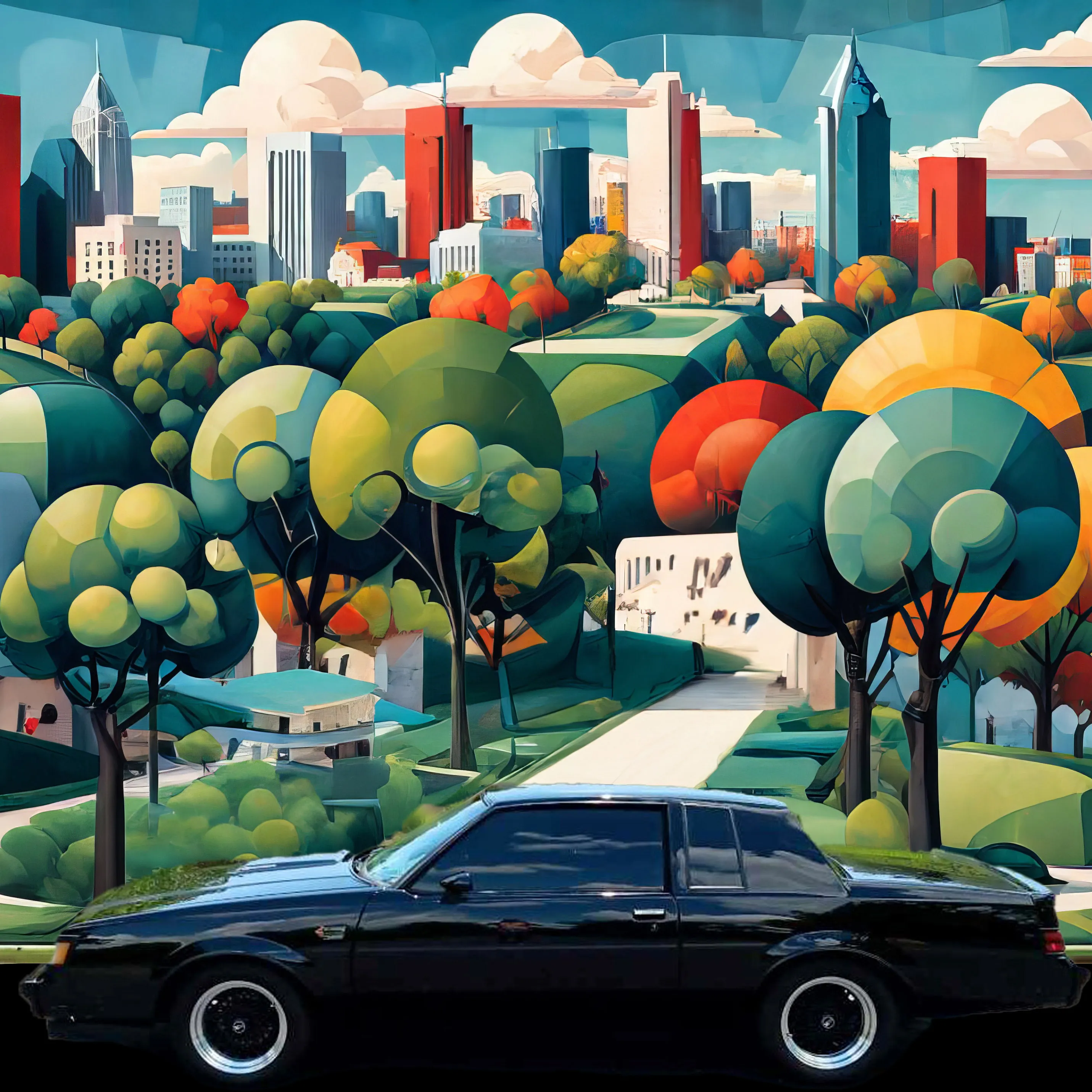 Black Buick Grand National