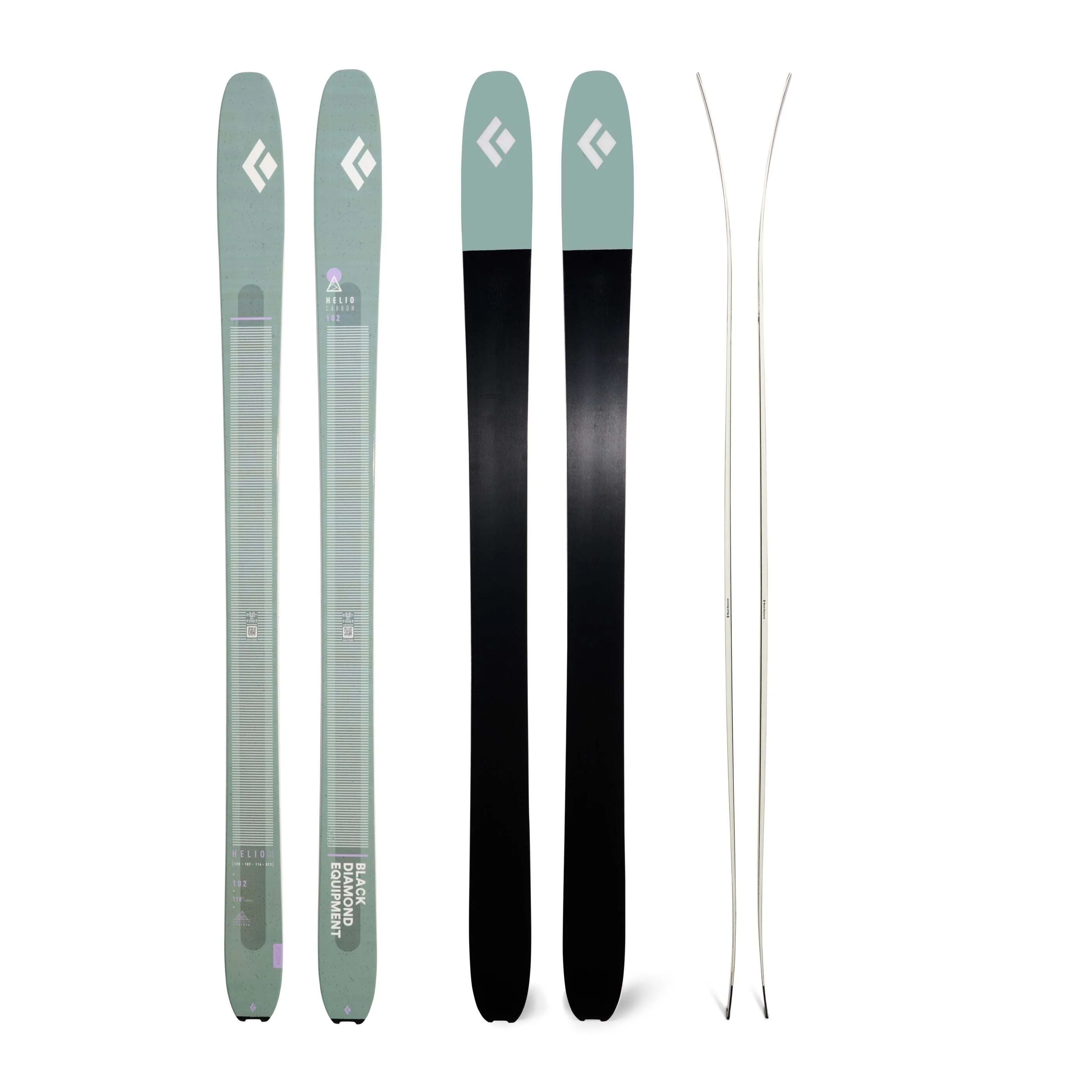 Black Diamond Helio Carbon 102 w/ ATK Demo Binding