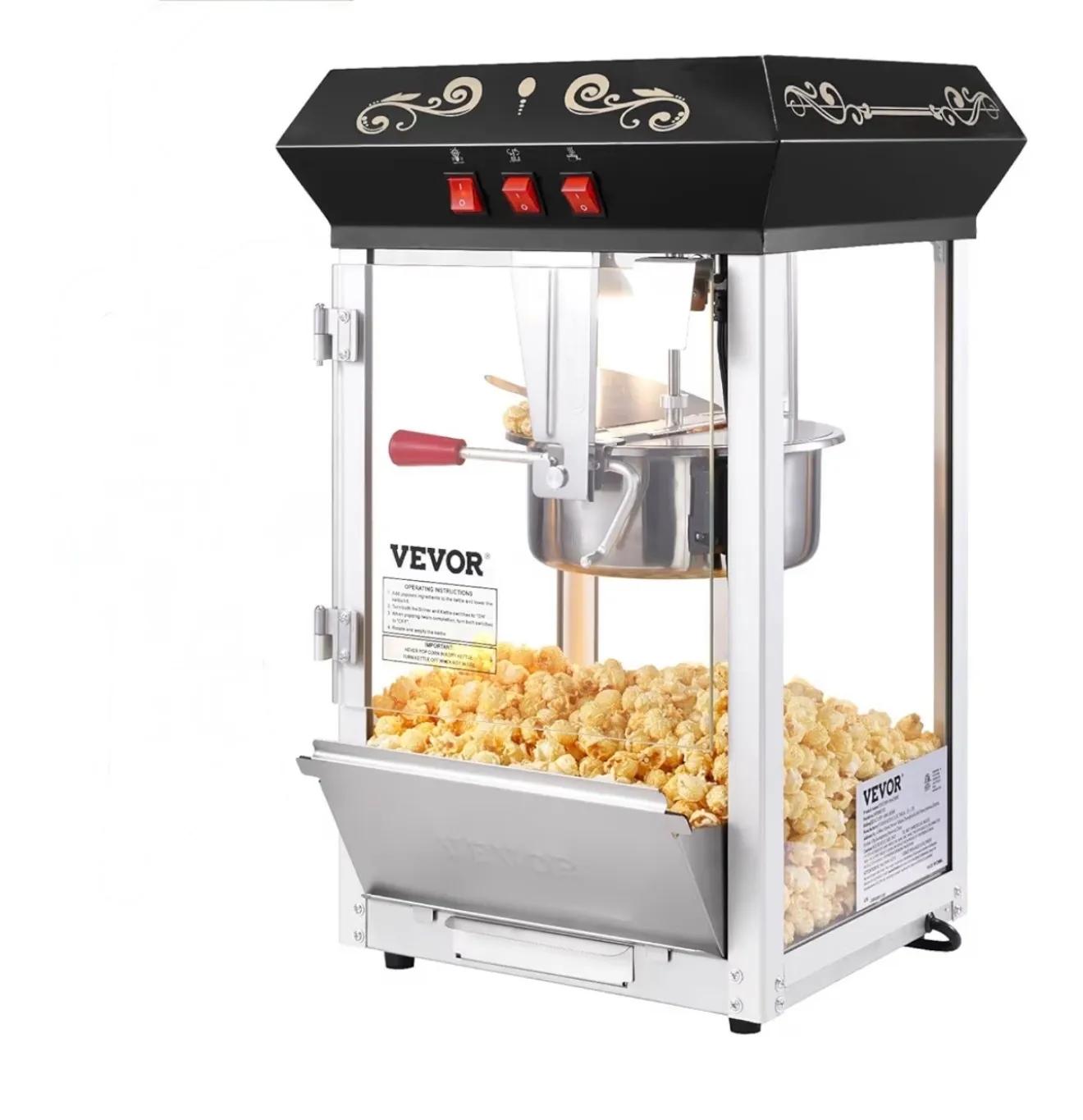 8OZ Tabletop Popcorn Machine