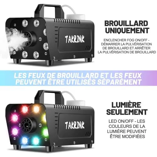 TAKRINK 900W, 8 LED y 16 Colores