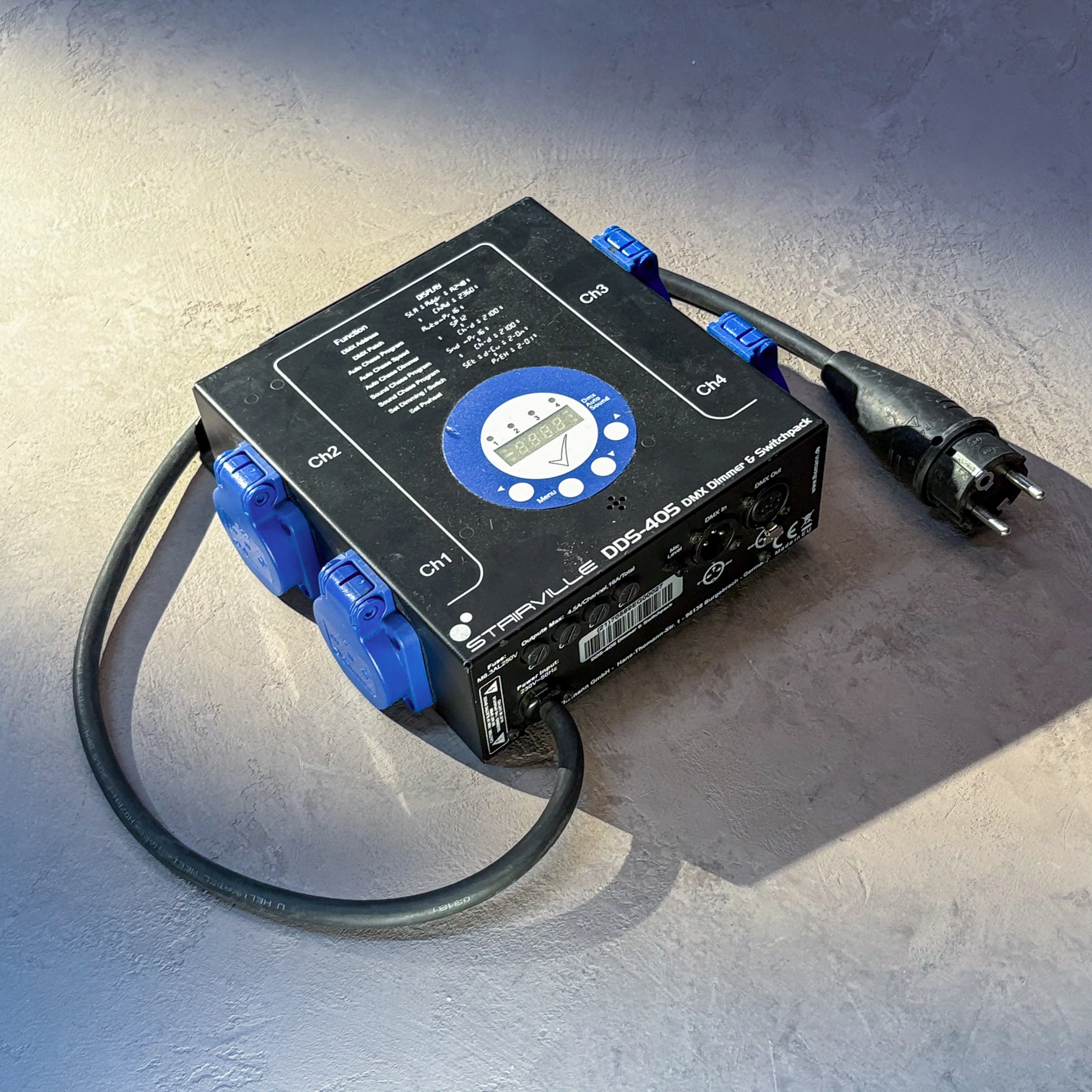 Stairville DDS-405 DMX Dimmer & Switcher