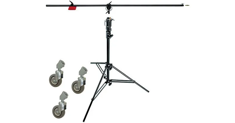 Manfrotto 085BS Heavy-Duty Boom and Stand (Black)
