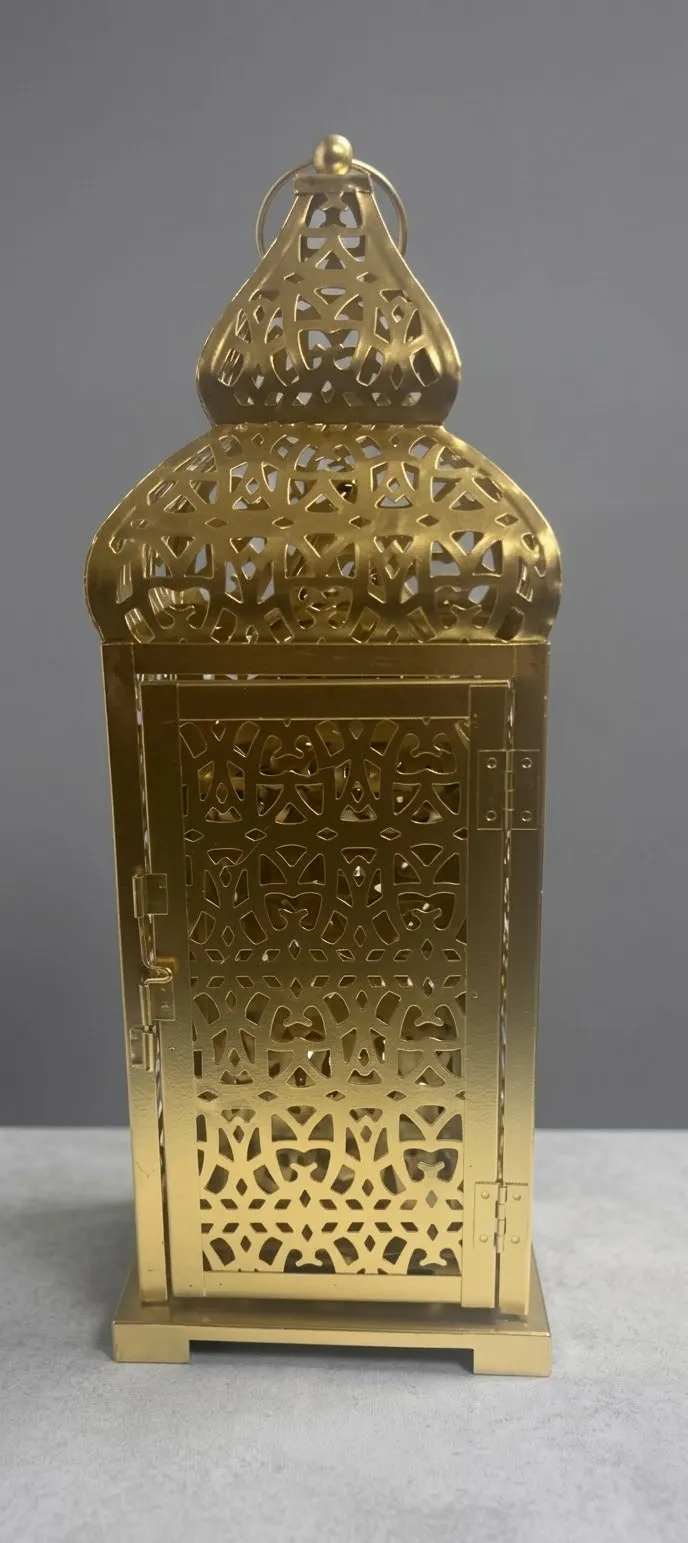  Lantern Medium Gold Cage