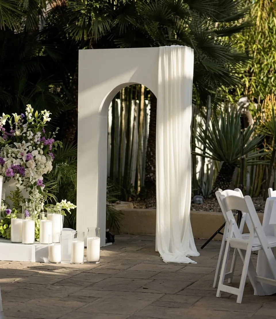 Backdrop Long Garden