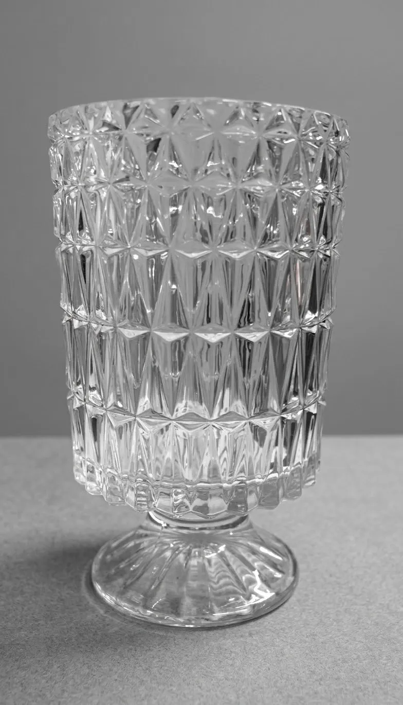 Flower Centerpiece Crystal Glasses Vase
