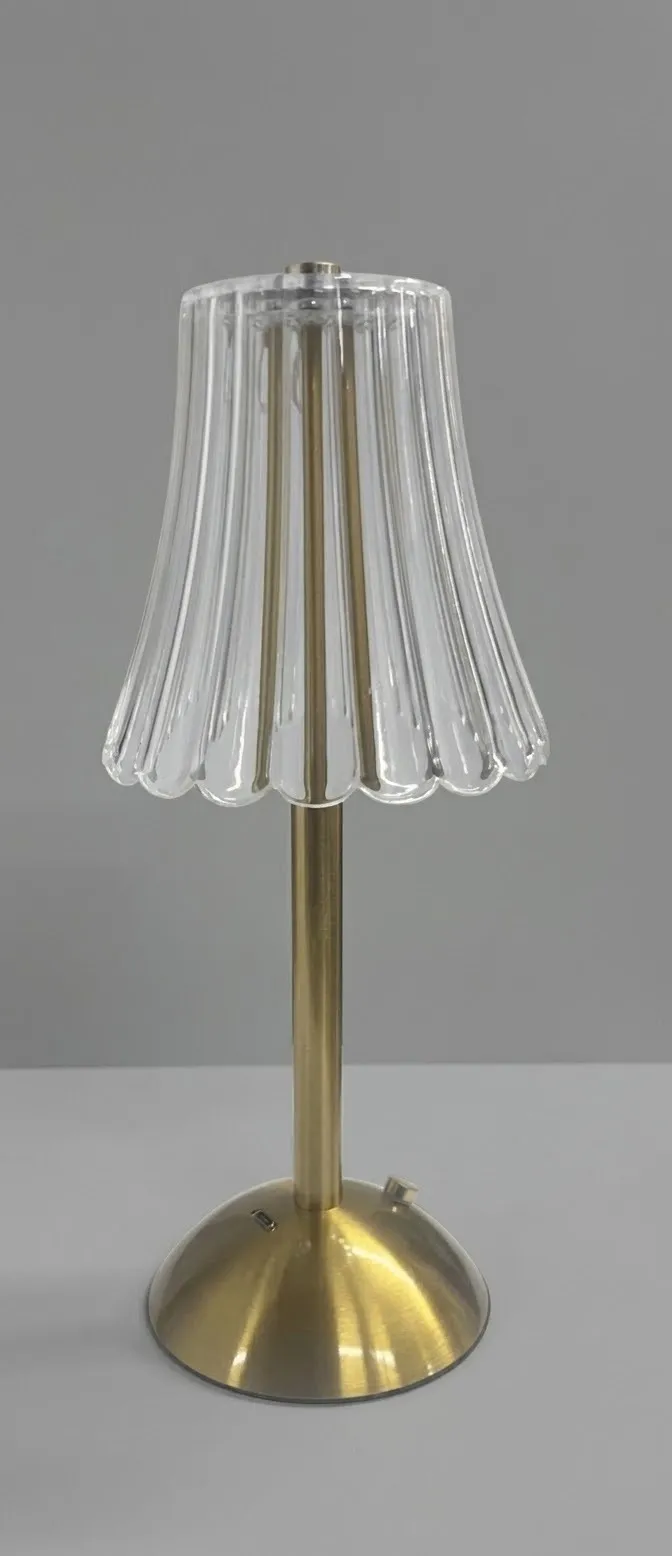 Touch Led Lamb Gold&Clear