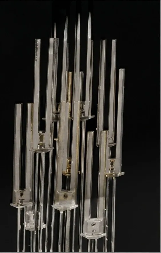 Clear Crystal Glass Candle Holders 8 light