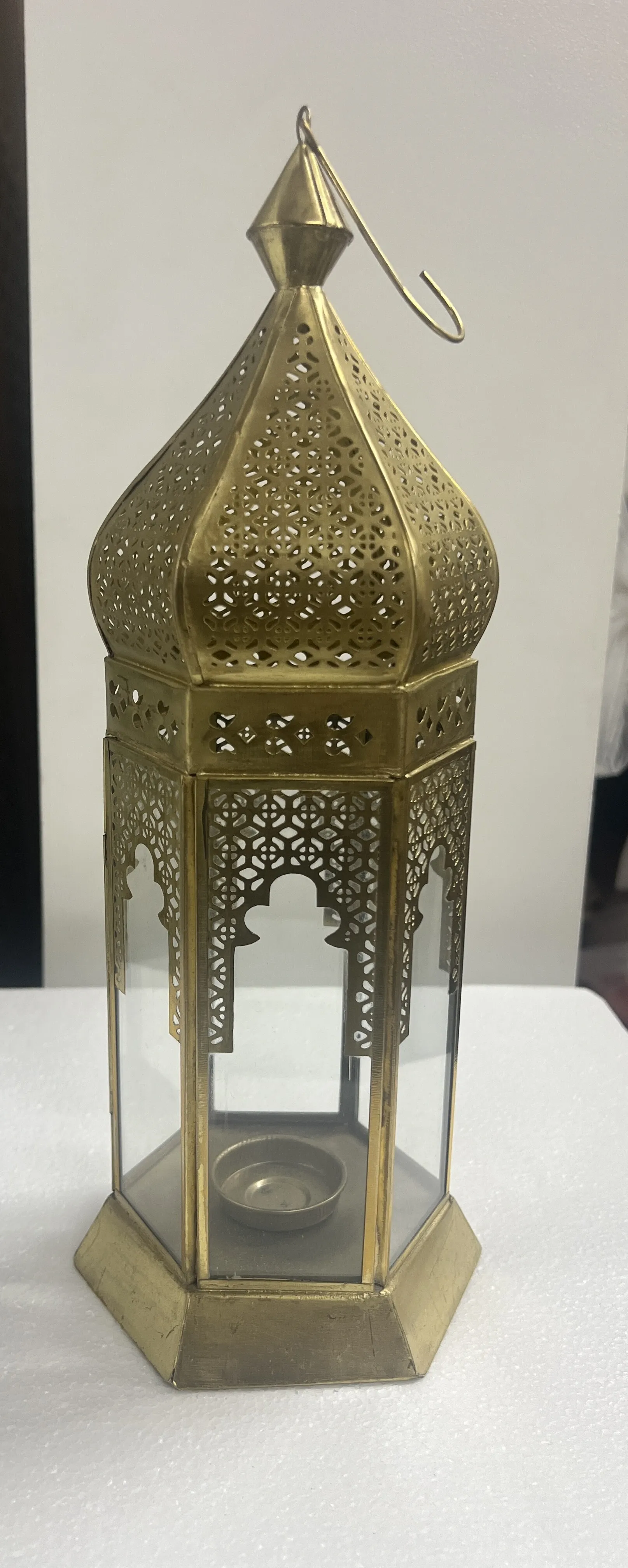 Lantern Medium Gold
