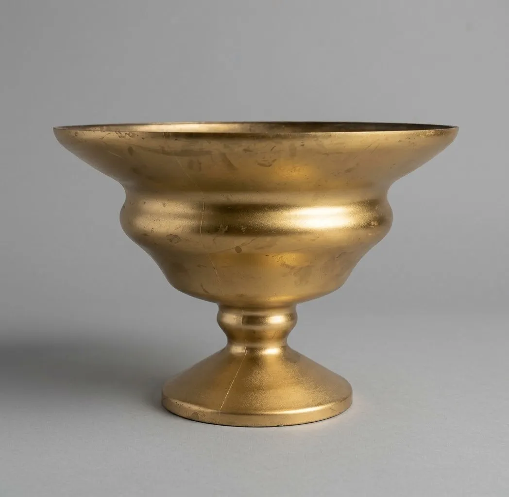 Gold Centerpiece Flower Vase Thin