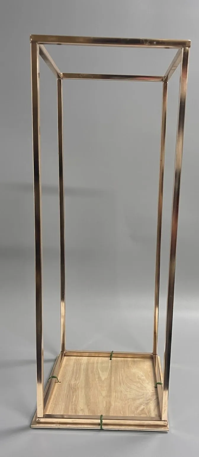 Gold Centerpieces Rectangular Sticks
