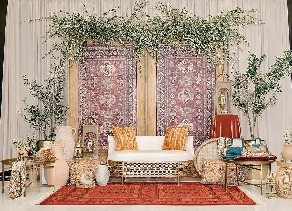 Backdrops Rugs Set
