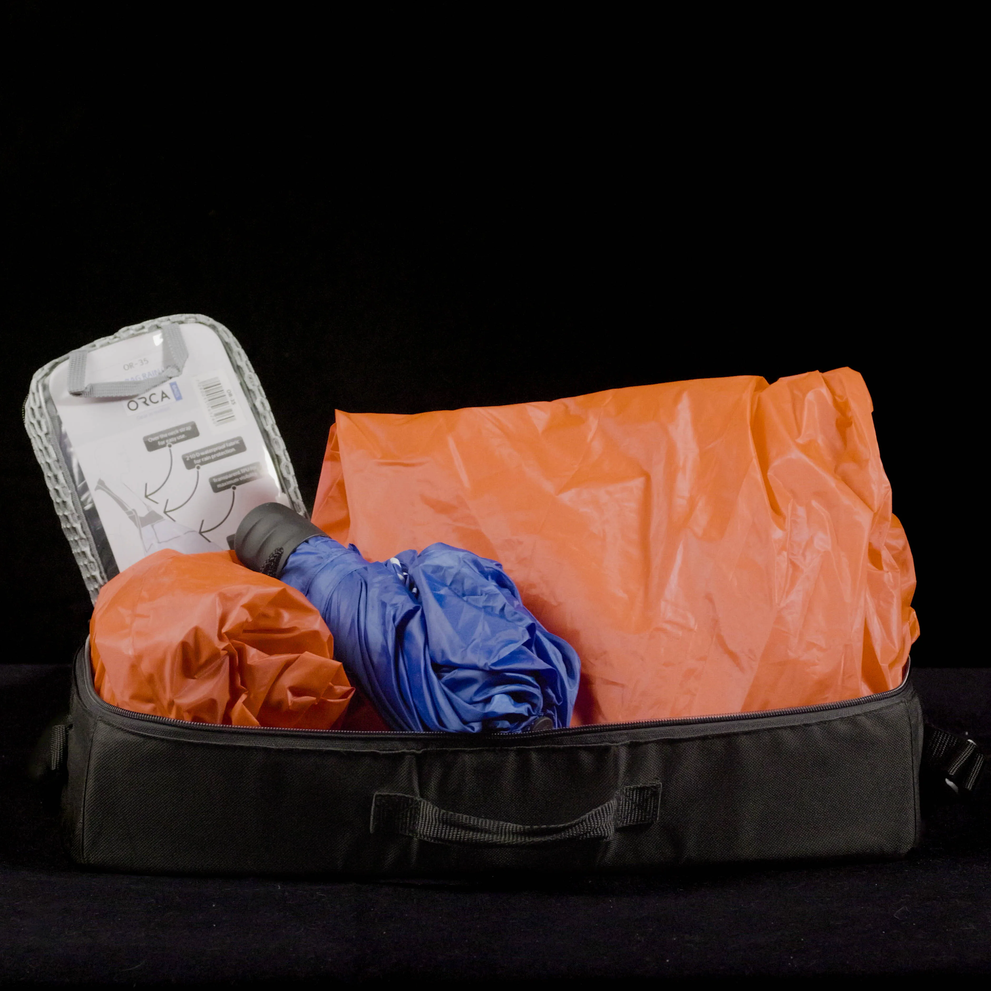 Rain Poncho & Umbrella Kit 