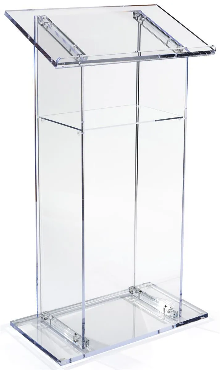Clear Acrylic Podium