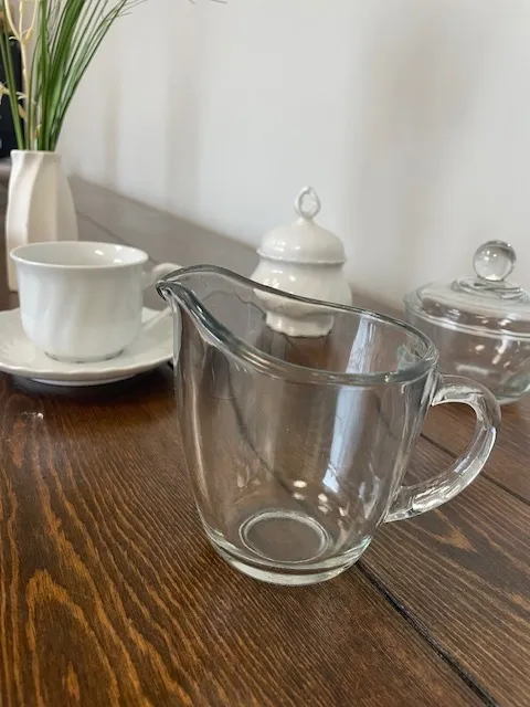 Glass Coffee Creamer Carafe