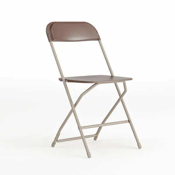 Tan Plastic Folding Chairs 