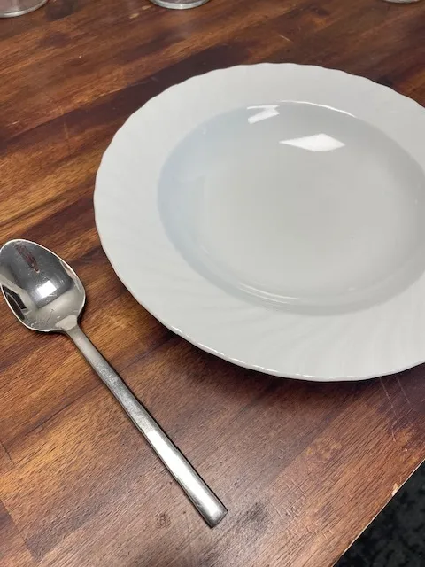 Square Soup Spoon
