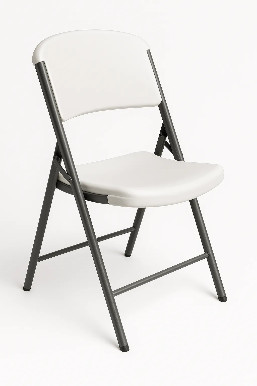 Contoured Heavy Duty Folding Chairs (white)