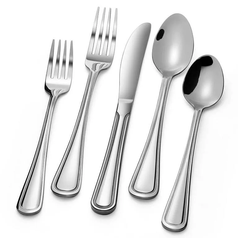 Silver flatware set