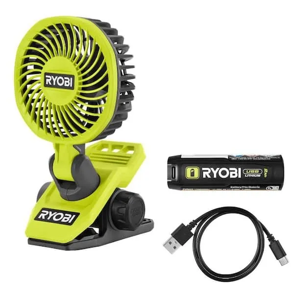 Ryobi Clamp Fan 