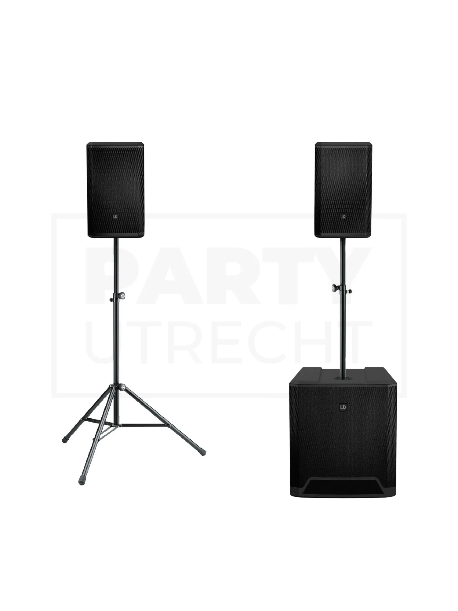 Speakerset 100 personen huren