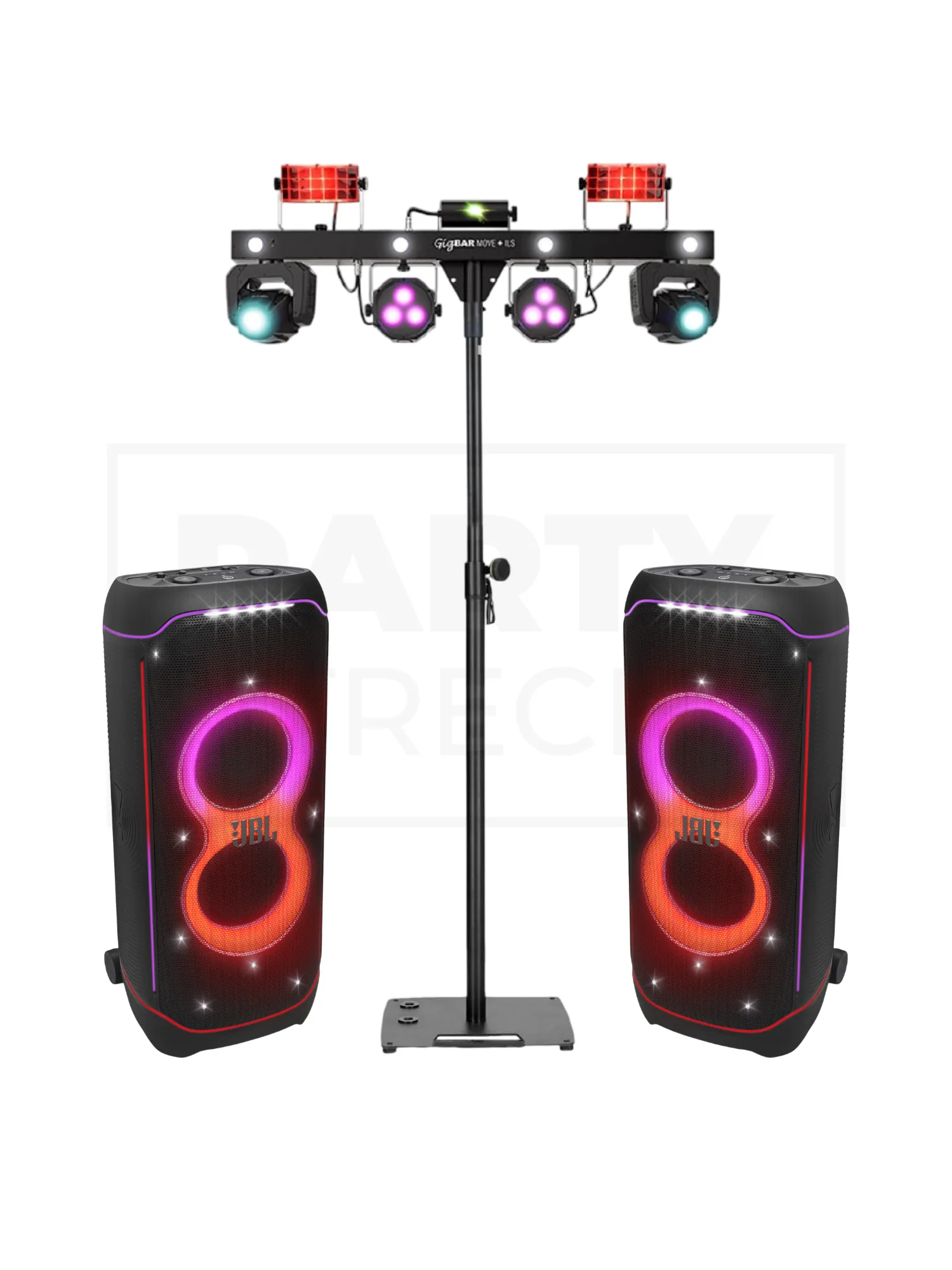 Partypakket 100 personen huren