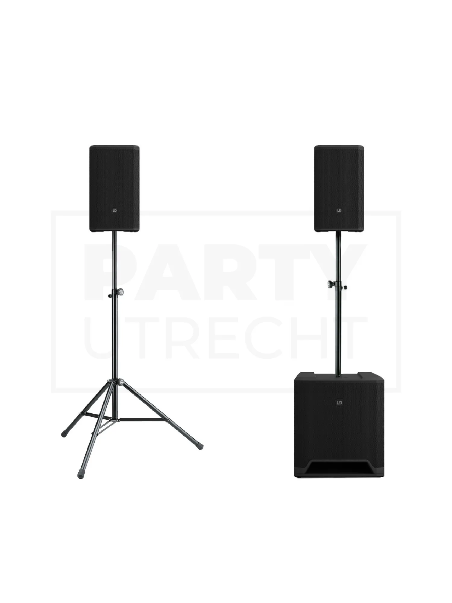 Speakerset 50 personen huren